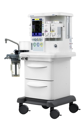 flujómetro mecánico de la visualización electrónica de la máquina de la anestesia del control